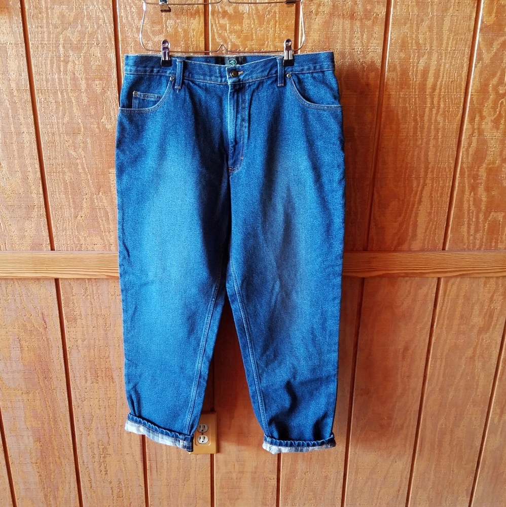 Mens RedHead flannel lined jeans